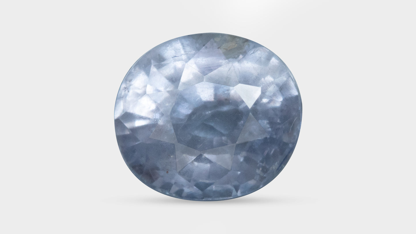 Natural Blue Sapphire (Neelam) 5.92 Carats