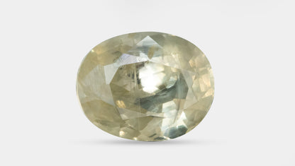 NATURAL YELLOW SAPPHIRE (PUKHRAJ) 4.60 CARATS