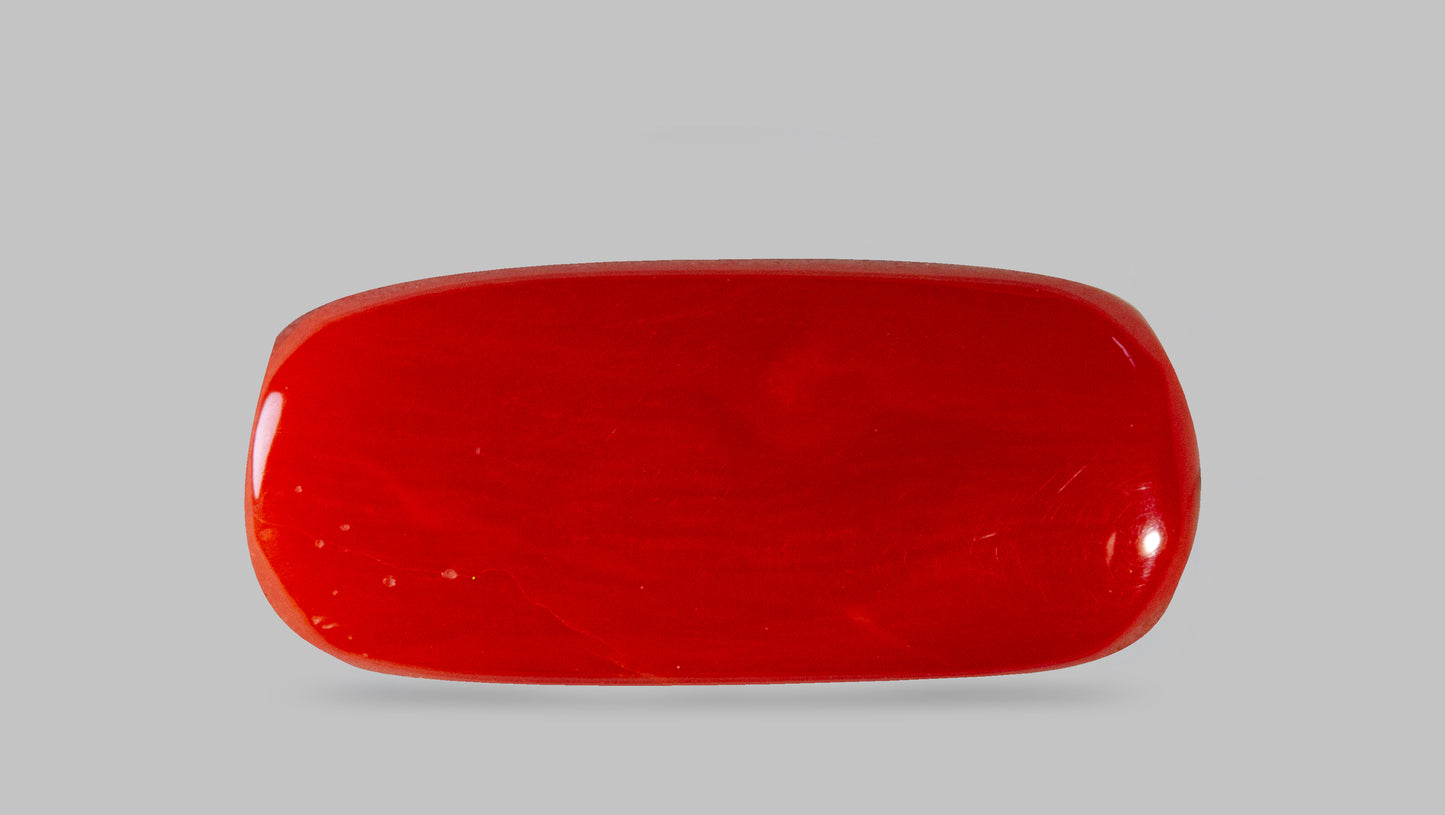 Natural Red Coral (Moonga) 8.08 Carats