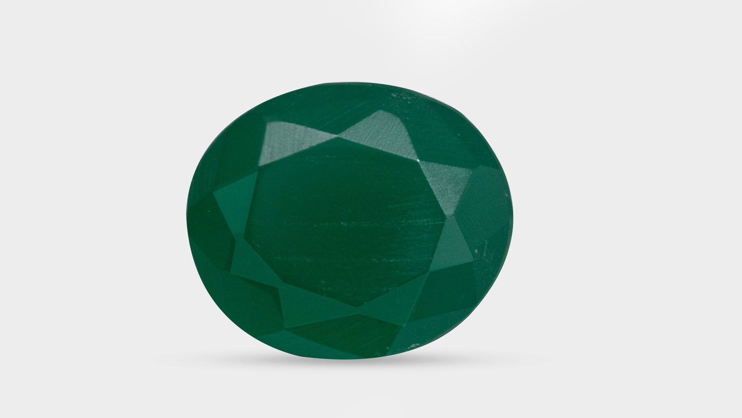 GREEN ONYX 5.00 CARATS