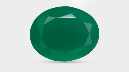 GREEN ONYX 12.77  CARATS