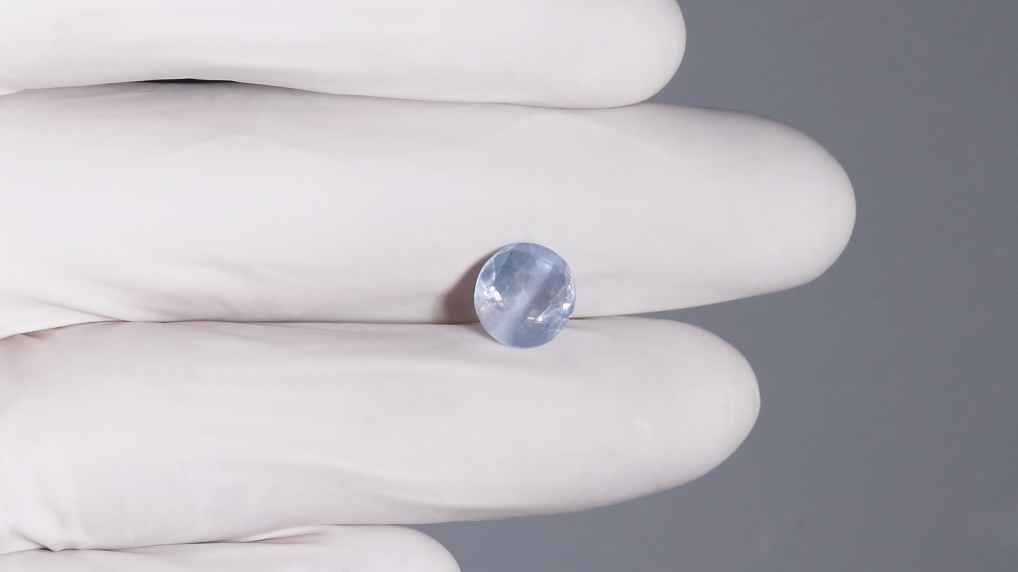 Natural Blue Sapphire (Neelam) 4.49 Carats
