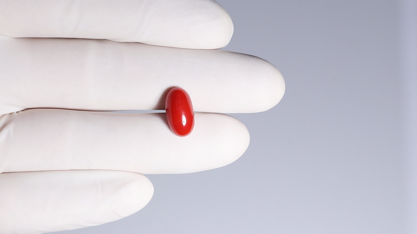 JAPANESE RED CORAL(MOONGA) 4.97 CARATS