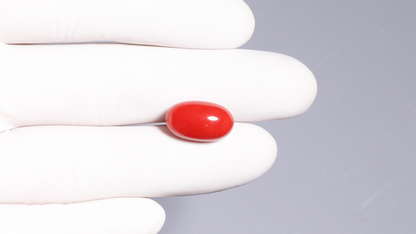 Natural Italian Red Coral (Moonga) 11.50 Carats