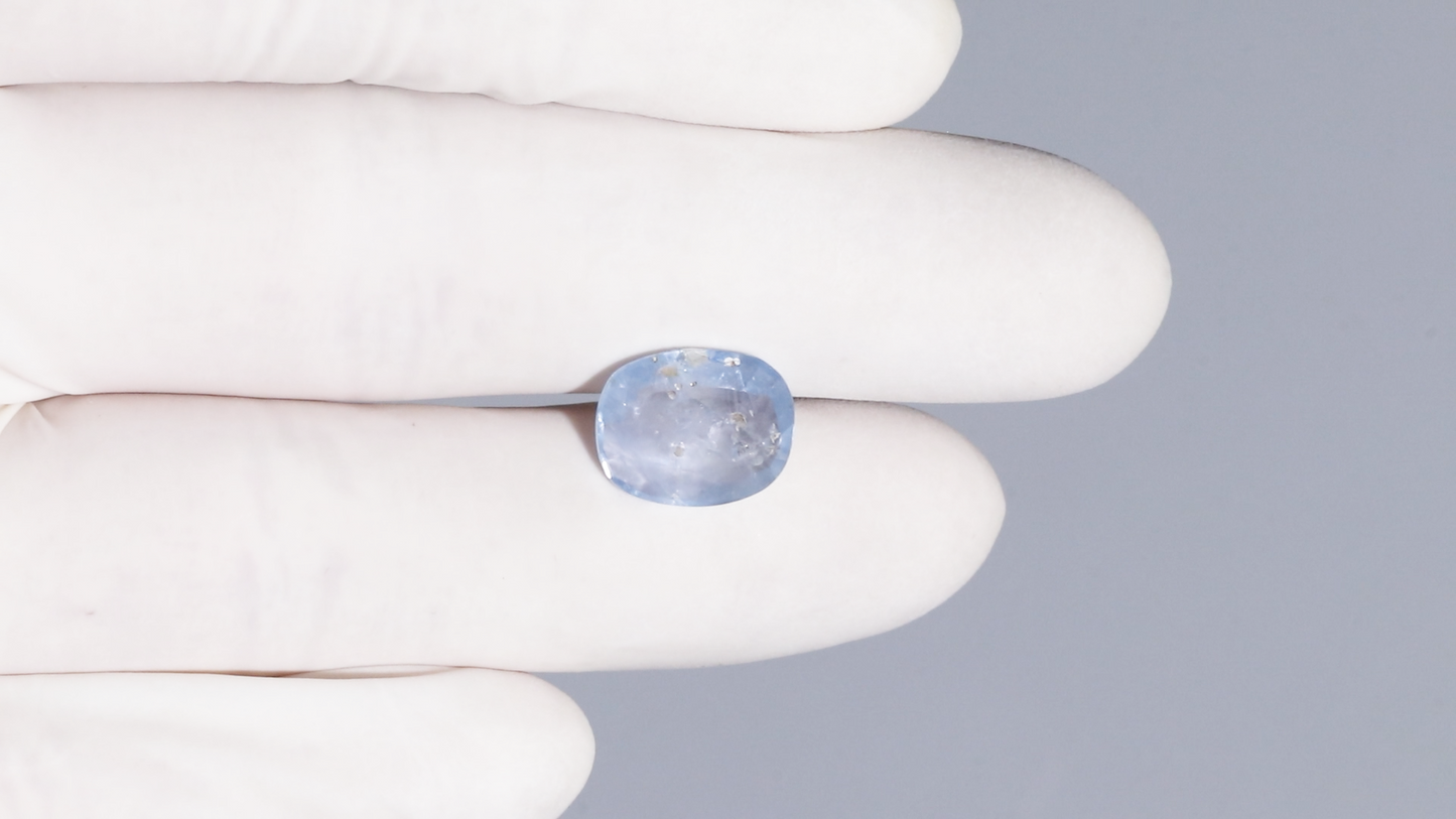 Natural Blue Sapphire (Neelam) 5.61 Carats