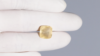NATURAL YELLOW SAPPHIRE (PUKHRAJ) 9.15 CARATS