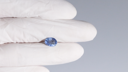 Natural Blue Sapphire (Neelam) 3.16 Carats