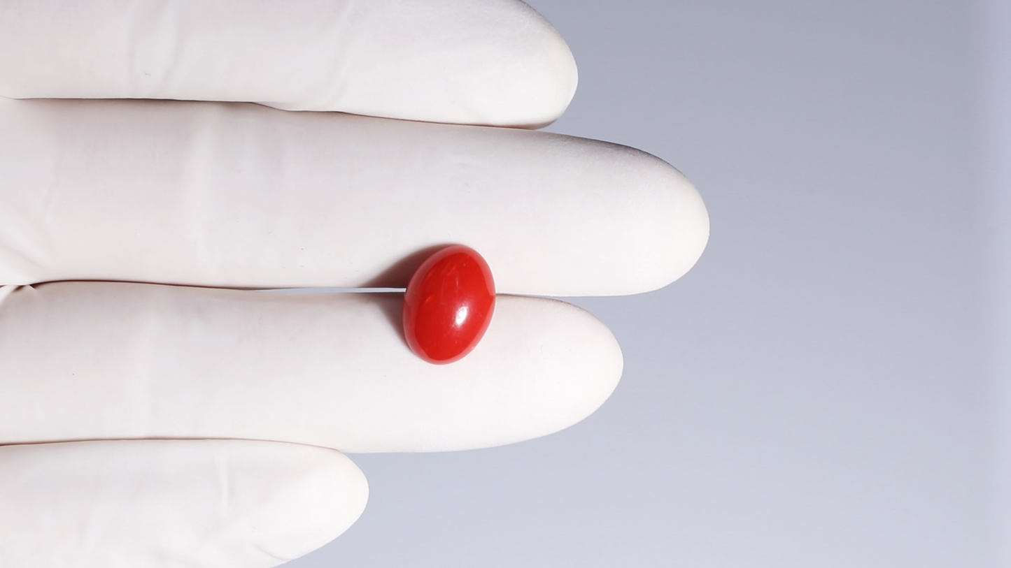 Japanese Red Coral (Moonga) 4.89 Carats