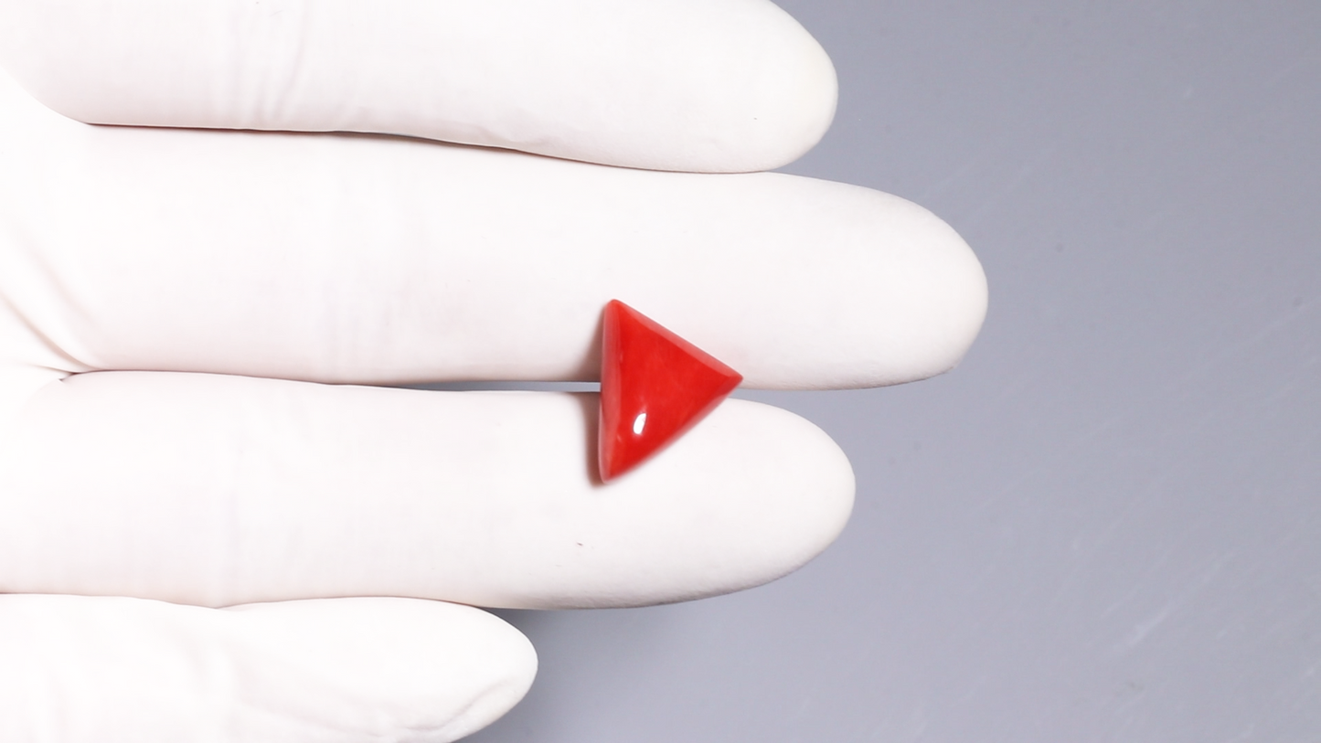 Natural Italian Red Coral (Moonga) 6.44 Carats