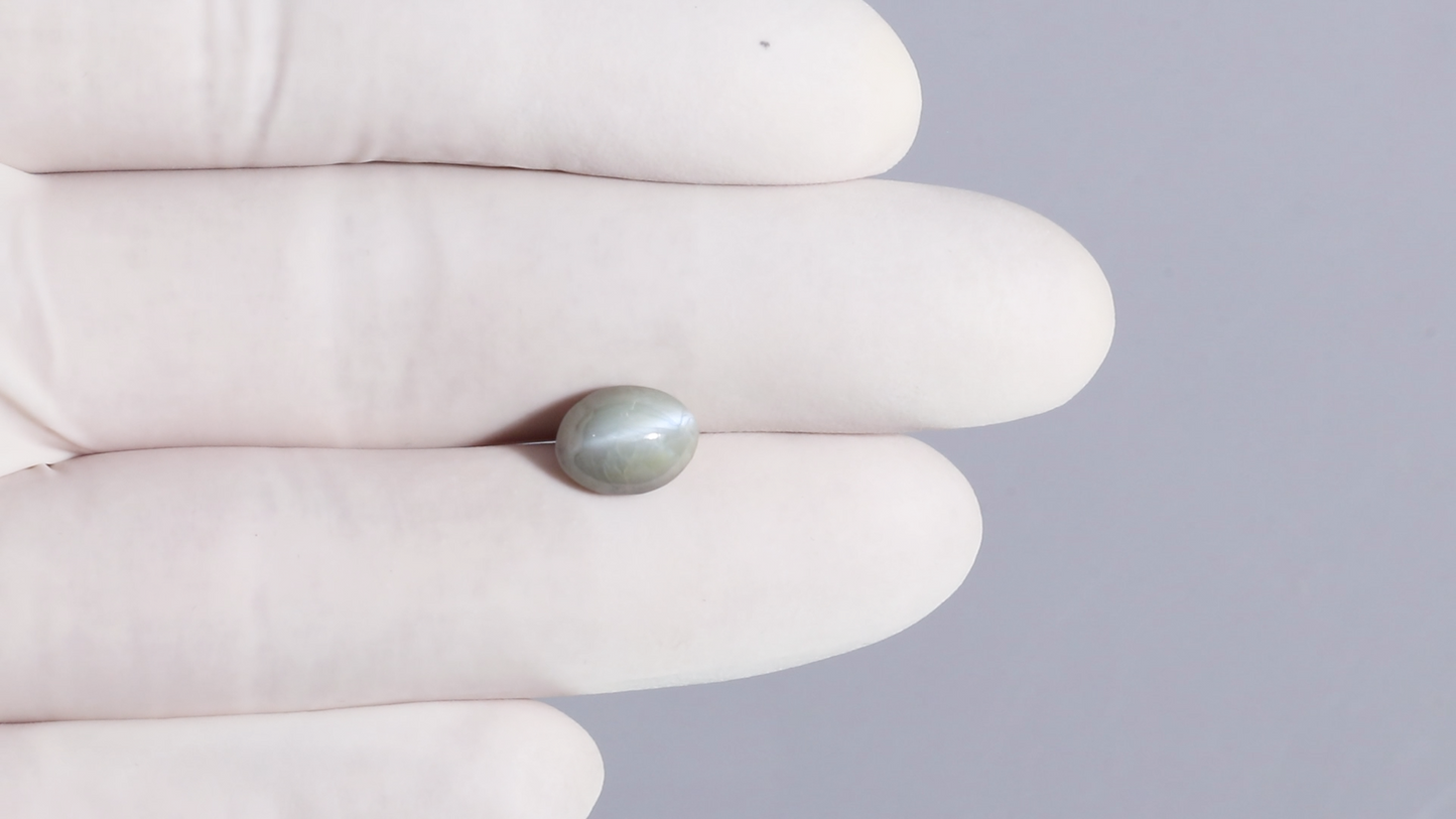 Natural Cat'S Eye (Lehsuniya) 4.03 Carats
