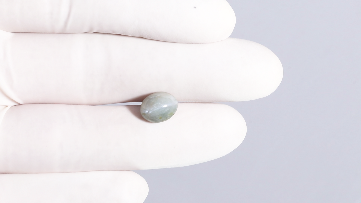 Natural Cat'S Eye (Lehsuniya) 4.67 Carats