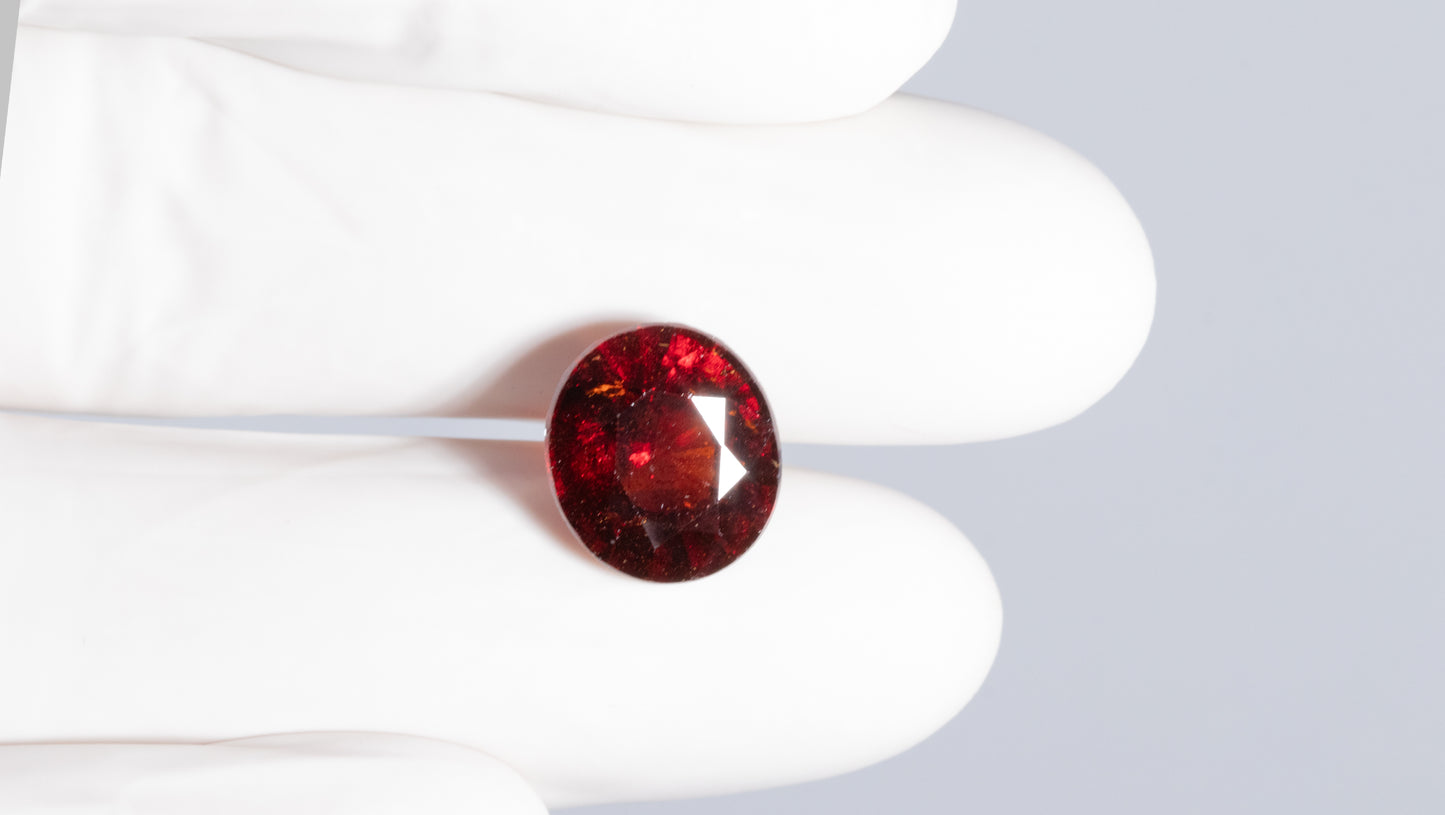 Natural Sri-Lankan Hessonite (Gomed) 8.62 Carats