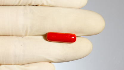 Natural Italian Red Coral (Moonga) 7.30 Carats