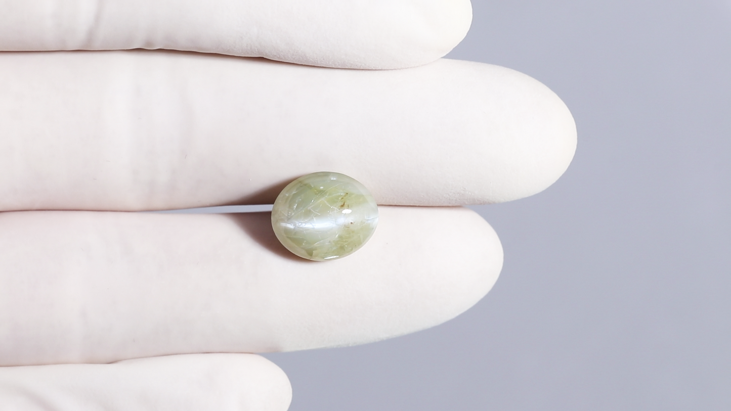 Natural Cat'S Eye (Lehsuniya) 9.55 Carats