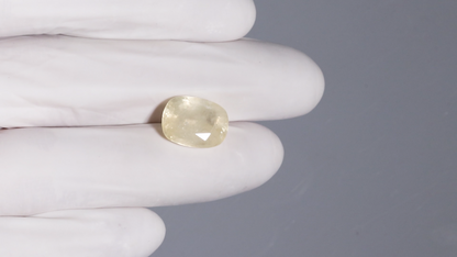 Natural Yellow Sapphire (Pukhraj) 10.83 Carats