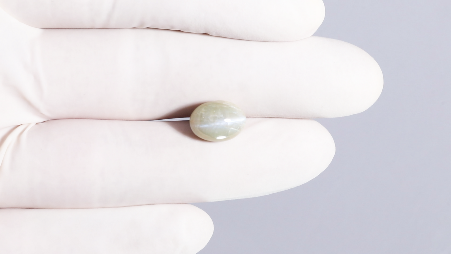 Natural Cat'S Eye (Lehsuniya) 9.51 Carats