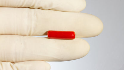 Natural Italian Red Coral (Moonga) 7.01 Carats