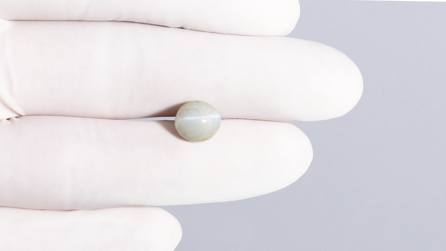 Natural Cat'S Eye (Lehsuniya) 4.96 Carats
