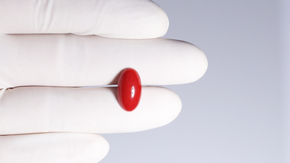 Japanese Red Coral(Moonga) 5.11 Carats