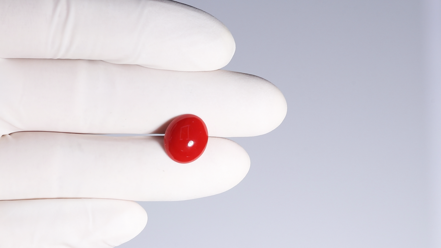 Japanese Red Coral(Moonga) 4.39 Carats