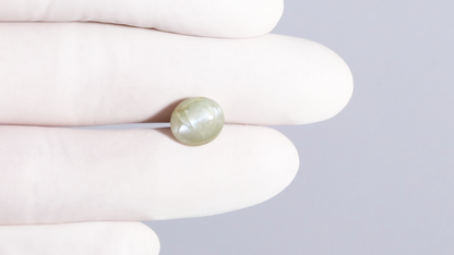 Natural Cat'S Eye (Lehsuniya) 5.82 Carats