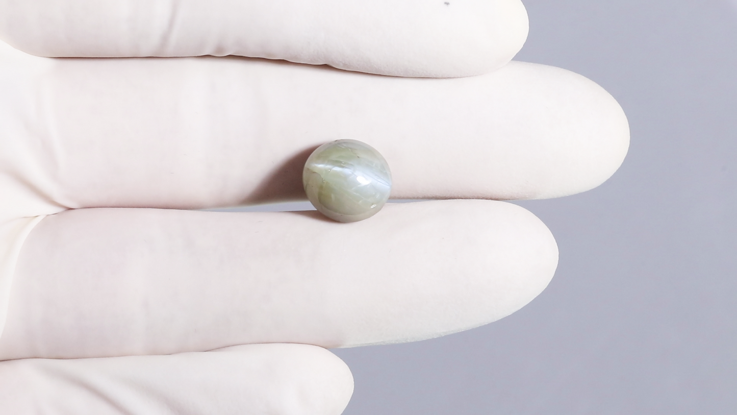 Natural Cat'S Eye (Lehsuniya) 9.32 Carats