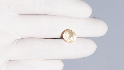 Natural Yellow Sapphire (Pukhraj) 9.36 Carats