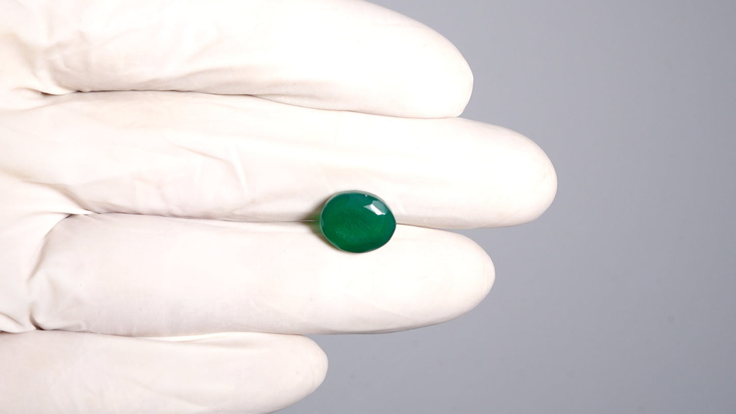 GREEN ONYX 4.63 CARATS