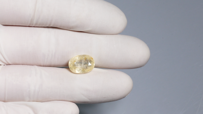 Natural Yellow Sapphire (Pukhraj) 8.33 Carats