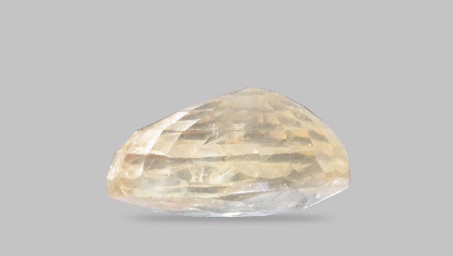 Natural Yellow Sapphire (Pukhraj) 6.13 Carats