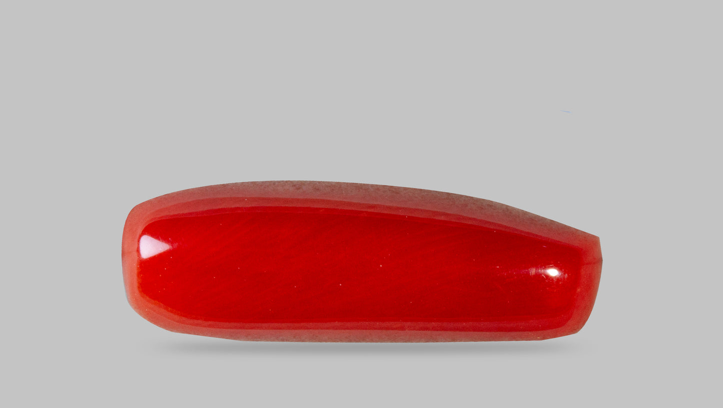 Natural Italian Red Coral (Moonga) 8.40 Carats