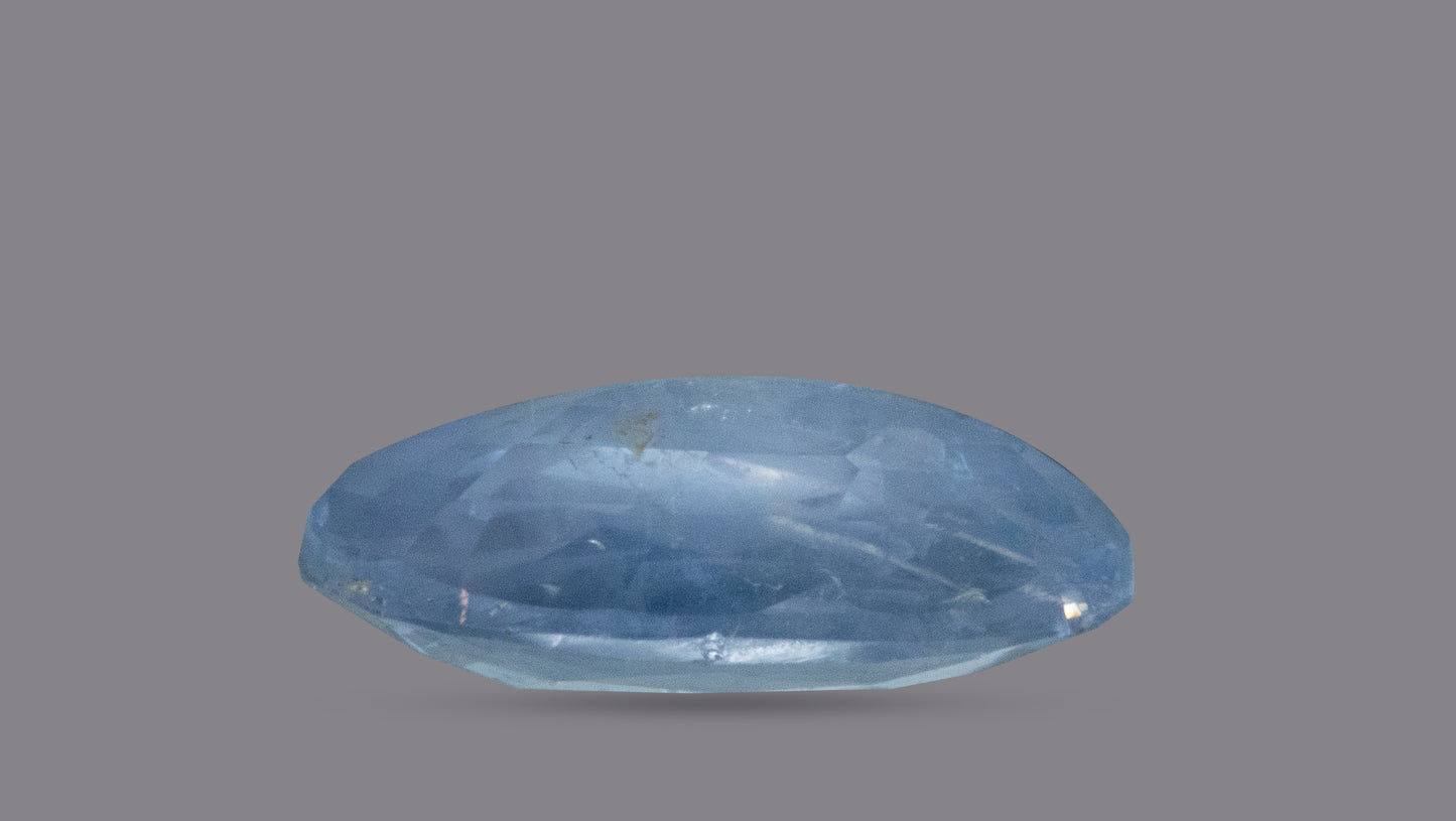 Natural Blue Sapphire (Neelam) 3.09 Carats