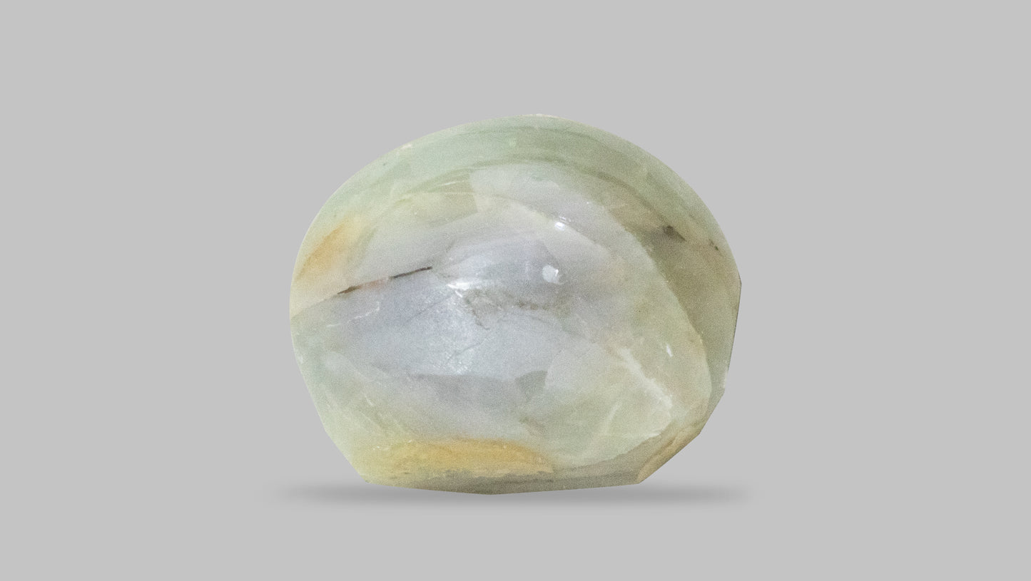 Natural Cat'S Eye (Lehsuniya) 6.93 Carats