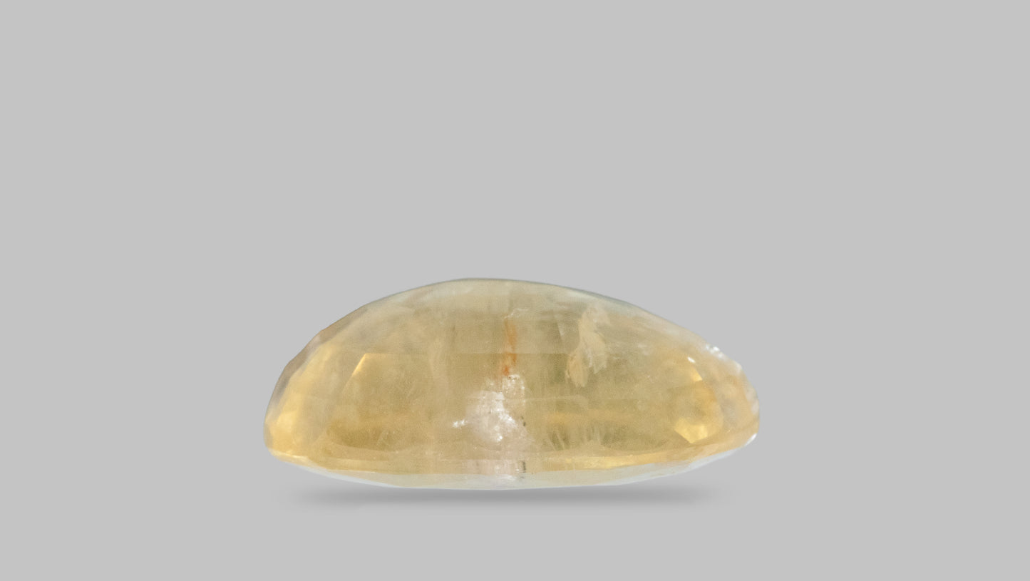 Natural Yellow Sapphire (Pukhraj) 8.49 Carats