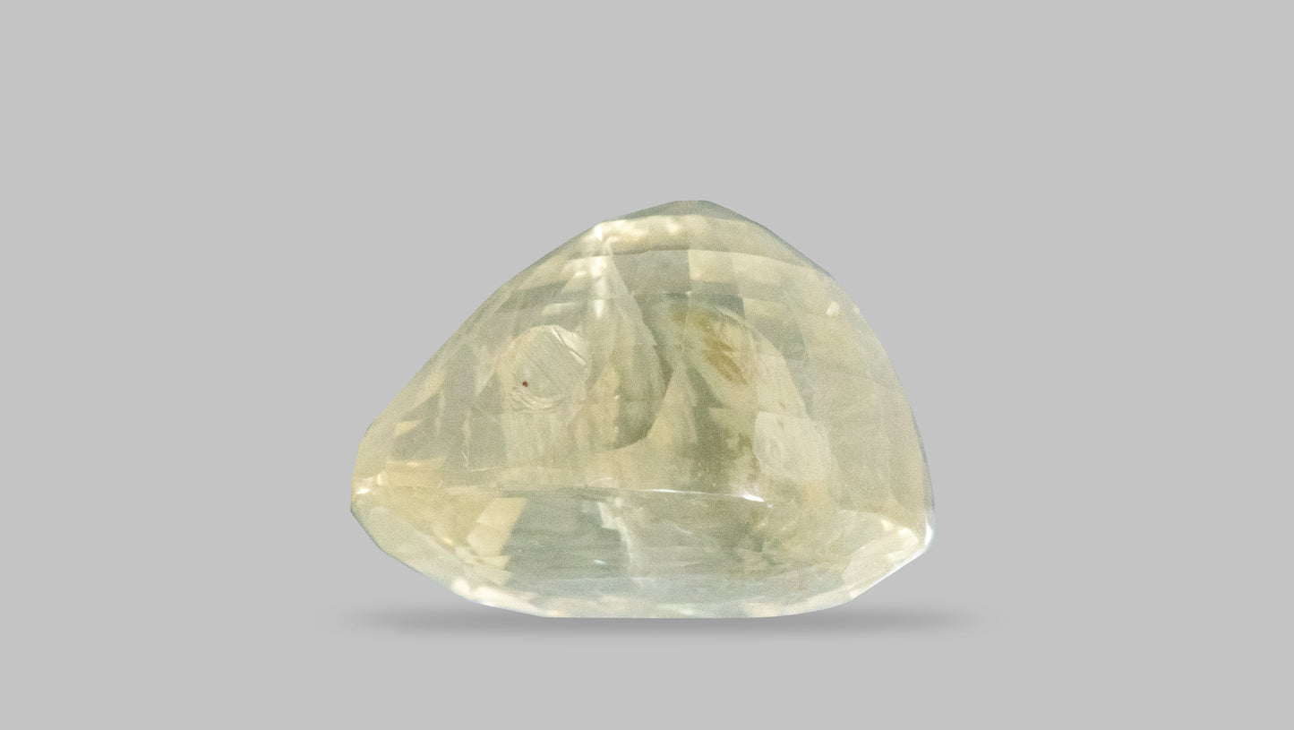 Natural Yellow Sapphire (Pukhraj) 8.03 Carats