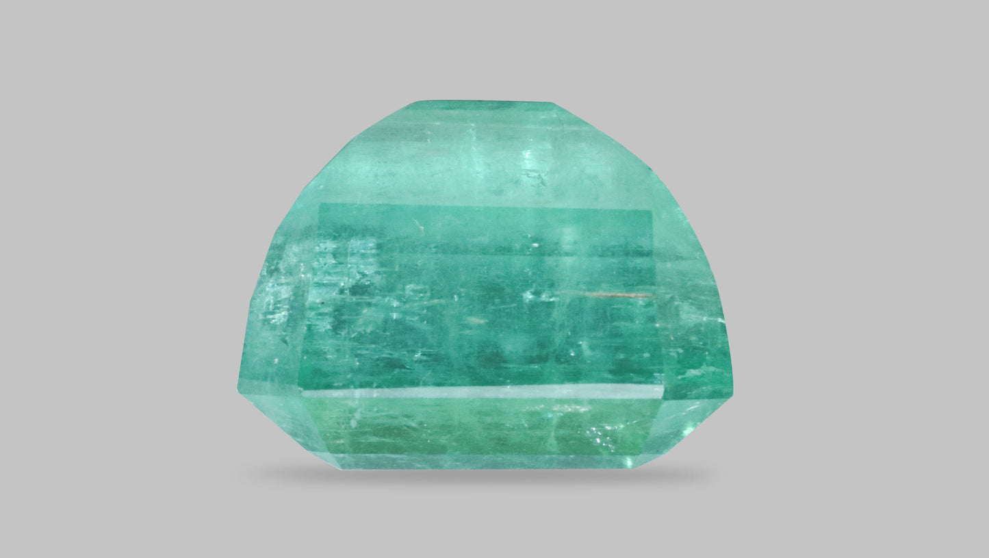 Minor Oil Natural Afganistan Emerald (Panna) 9.64 Carats