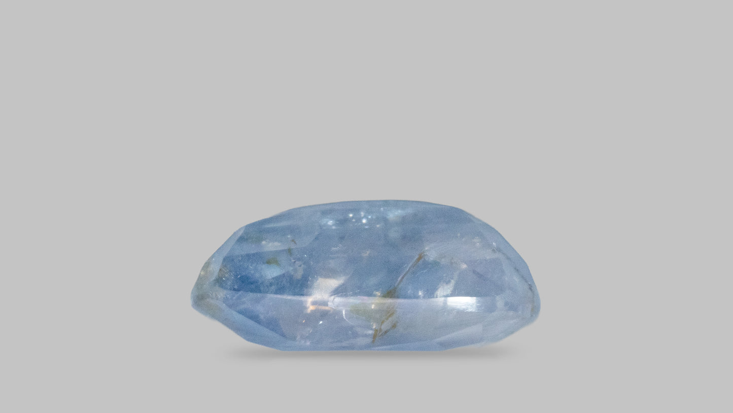 Natural Blue Sapphire (Neelam) 5.91 Carats
